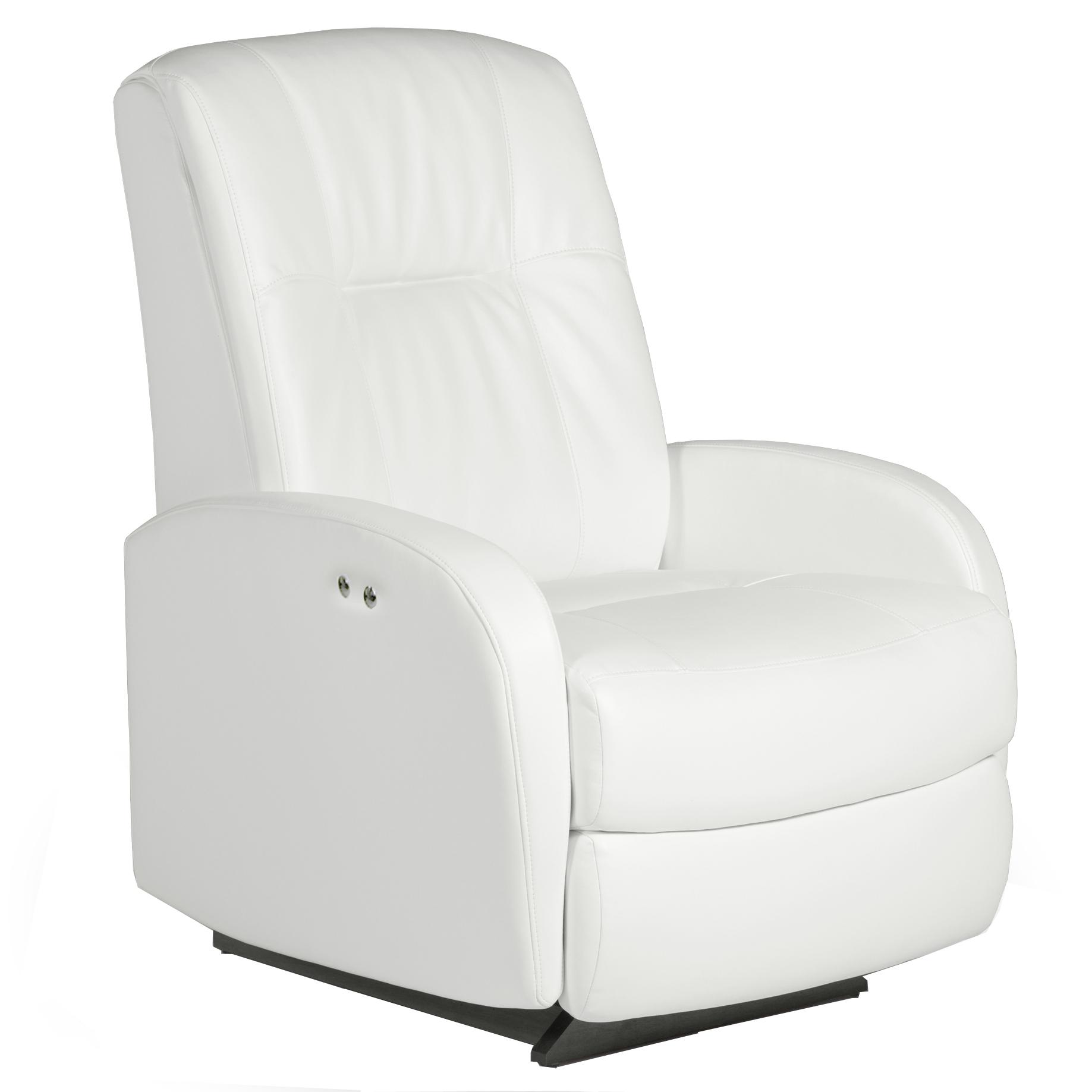 Best Home Furnishings Ruddick 2AP45LV Power Swivel Glider Recliner with Line Tufting Virginia Furniture Market Recliner Three Way